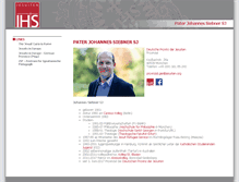 Tablet Screenshot of johannes-siebner.de